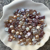 Cube (3 cube shape pearls+1 Edison)