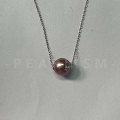 Purple Edison Lulutong Necklace 9-10mm【Pearlism】