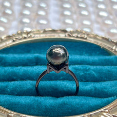 EASTERNPEARLISM【Black Knight 】S925 Silver Black M-Ring