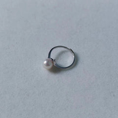 【PEARLISM】Akoya Pearl Ring 7-8mm Silver