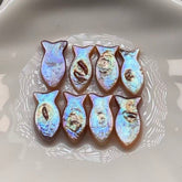 Nemo Clam (3 fish shape pearls)