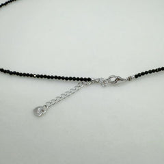 Freshwater Pearl Seedless Pearl Set Spinel Design (3--4mm)AFSS001