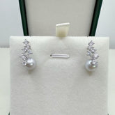 Starry Design Seawater Pearl Jewelry Set --ASAS002