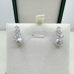 Starry Design Seawater Pearl Jewelry Set --ASAS002