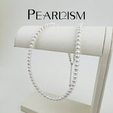 Freshwater Akira Pearl Necklace | 4-5mm Full-Strand Adjustable Minimalist Luxury-AFAN016