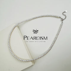 Freshwater Akira Pearl Necklace | 4-5mm Full-Strand Adjustable Minimalist Luxury-AFAN016