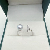 Seawater Pearl AKoya Pearl Jewelry Set (6-7mm)--ASAS001