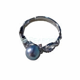Madama Pearl Ring Sea Water Pearl 6-7mm S925