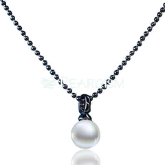 SECGLANCE【Black Knight 】S925 Silver Black Universal buckle pendant&necklace