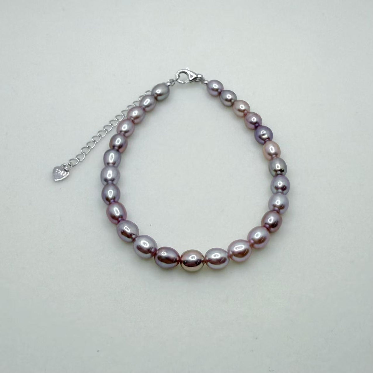 Freshwater Seedless Pearl Set Full String Necklace and Bracelet (5-6mm)AFSS002