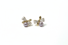 Pearl Earrings  with  Freshwater pearl gift  (20 pearls) [Open in live]｜Freshwater  Pearl  Earrings