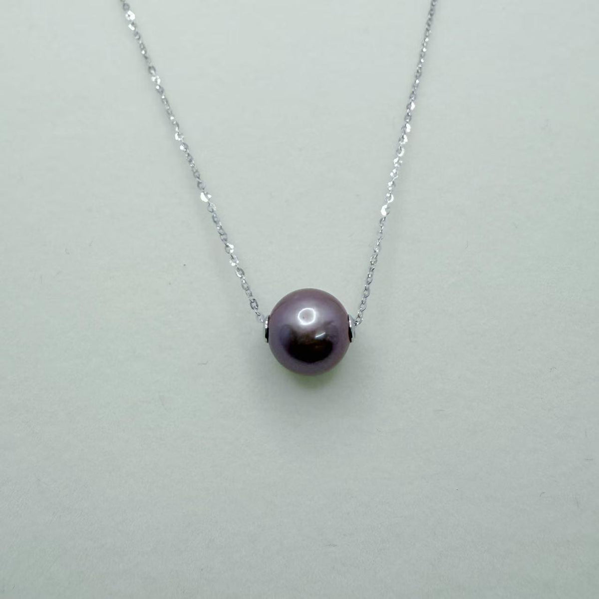 Lulutong Necklace Freshwater Edison Pearl Necklace (10-11mm) (Free S925 Chain)-AFEP001