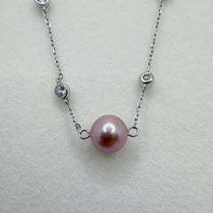 M Design Shiny Edison Pearl Bracelet Freshwater Pearl (9-10mm)-AFEB002