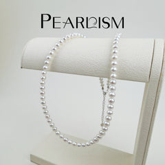 Freshwater Akira Pearl Necklace | 4-5mm Full-Strand Adjustable Minimalist Luxury-AFAN016