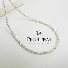 Freshwater Akira Pearl Necklace | 4-5mm Full-Strand Adjustable Minimalist Luxury-AFAN016