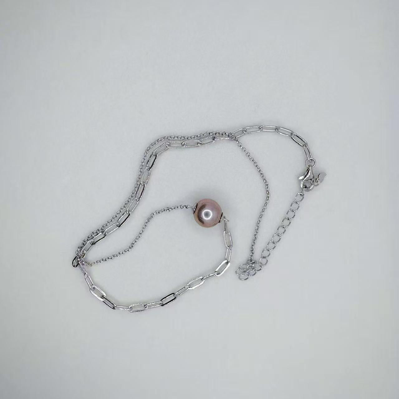 Fashion Pearl Necklace Freshwater Edison Pearl Necklace(9-10mm) -AFEN001