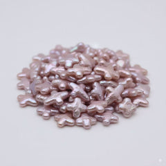 Cross (3 Cross shape pearls with 1 Edison）