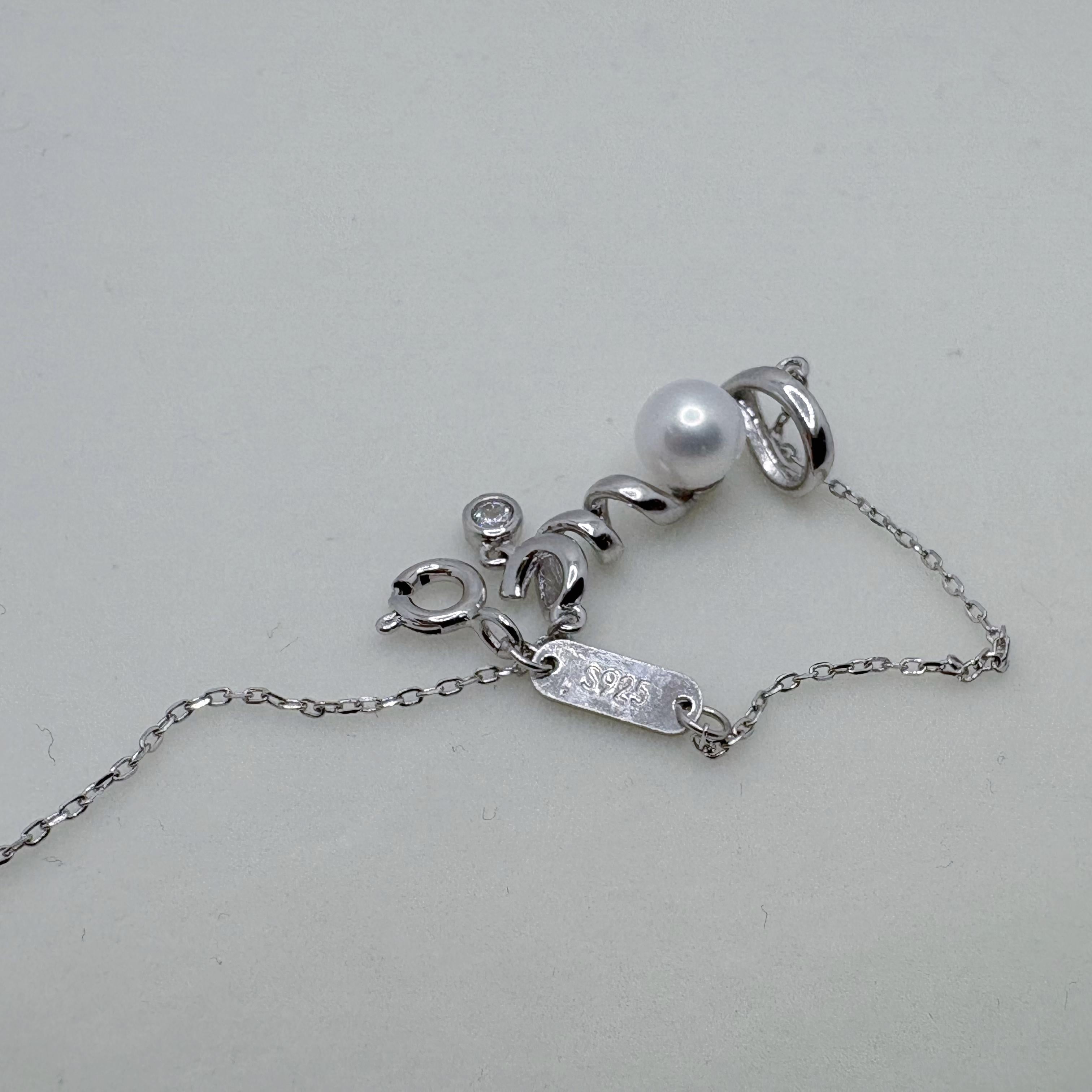 LOVE Pearl Bracelet Freshwater AK Pearl (6-7mm) (17+5cm)-AFAB001