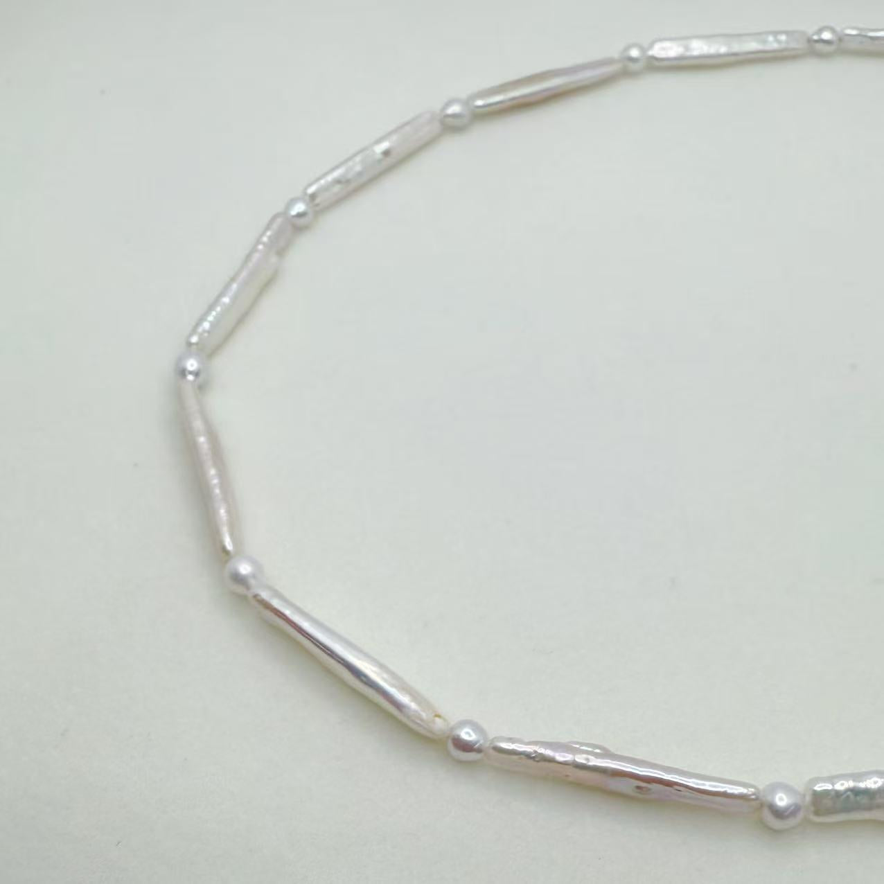 Special Design Pearl Necklace Baroque Pearl with AK Pearl Freshwater Pearl Necklace Princess Necklace-AFDN001