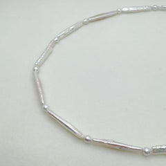 Special Design Pearl Necklace Baroque Pearl with AK Pearl Freshwater Pearl Necklace Princess Necklace-AFDN001
