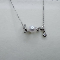 LOVE Pearl Bracelet Freshwater AK Pearl (6-7mm) (17+5cm)-AFAB001