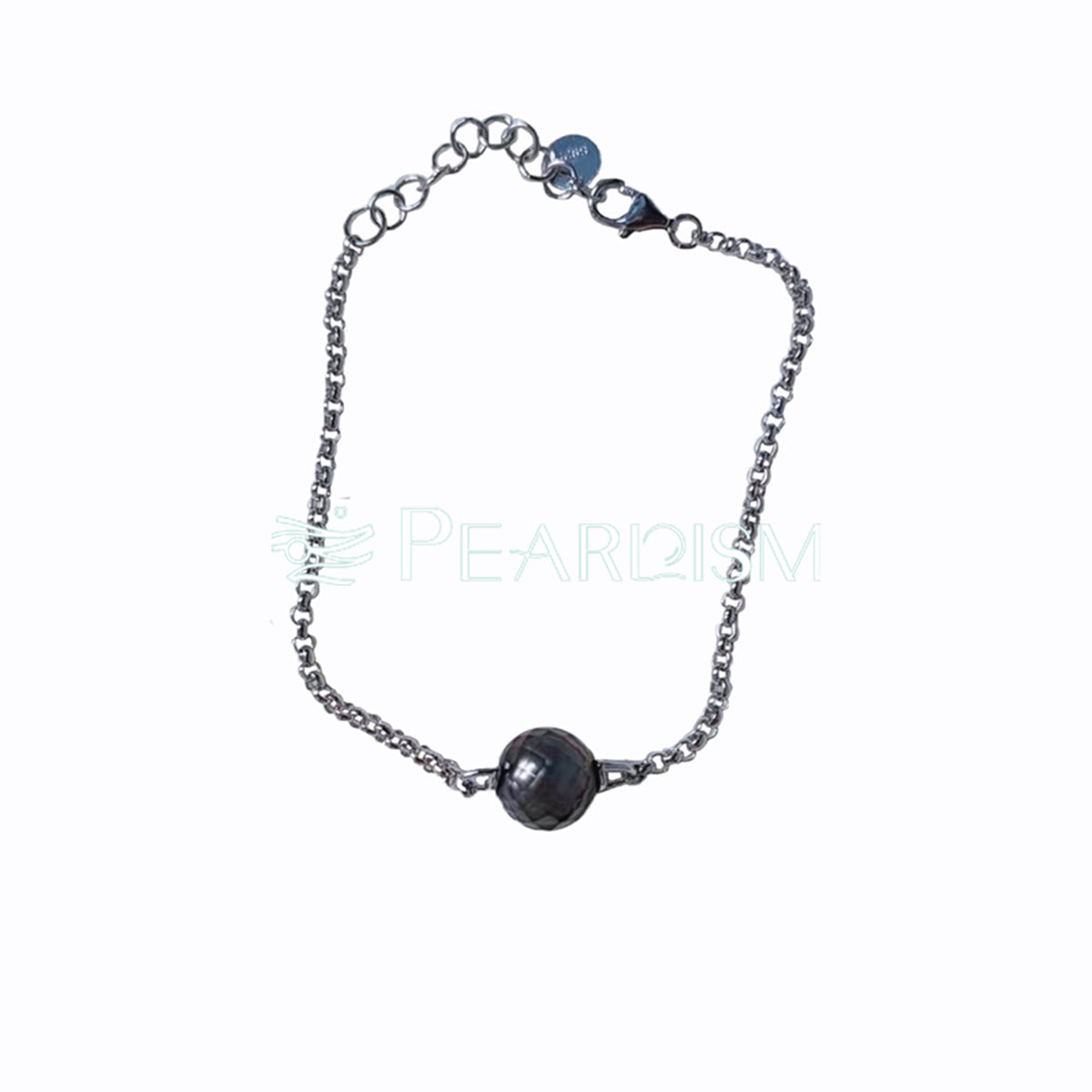 【Adee' Bracelet】 Black Tahitian Dragon Scale Bracelet 9-10mm (Same like Adee's)