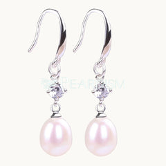 Fresh Water Pearl High Heel design Pearl Earring S925