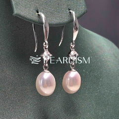 Fresh Water Pearl High Heel design Pearl Earring S925